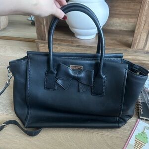 Black Bow Accent Handbag Kate spade